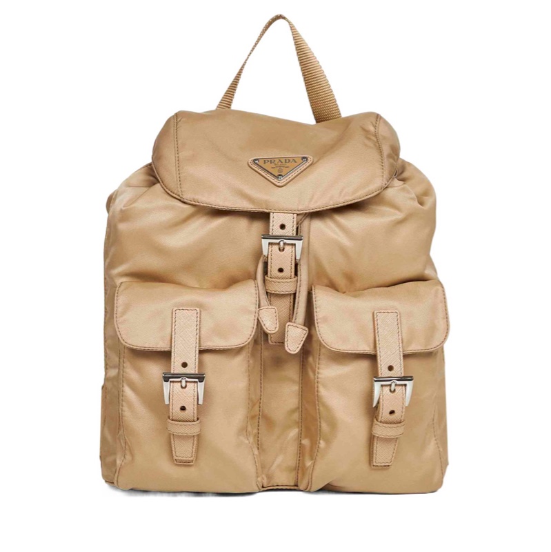 Prada 女士 翻蓋雙肩包均碼碼小號、23.5cm*12cm*28cm-2