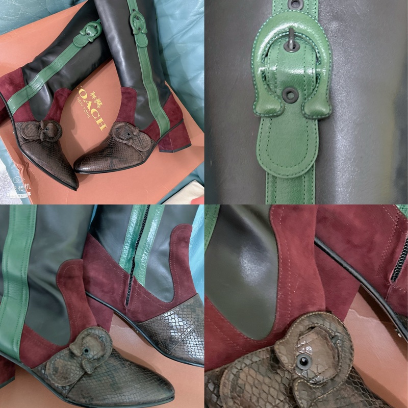 二手Coach 長筒靴子（原價25000元）-1