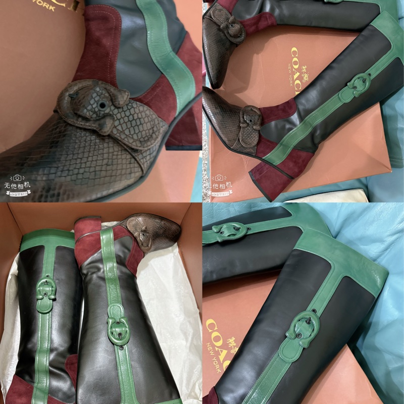 二手Coach 長筒靴子（原價25000元）-4