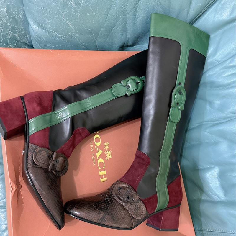 二手Coach 長筒靴子（原價25000元）-13