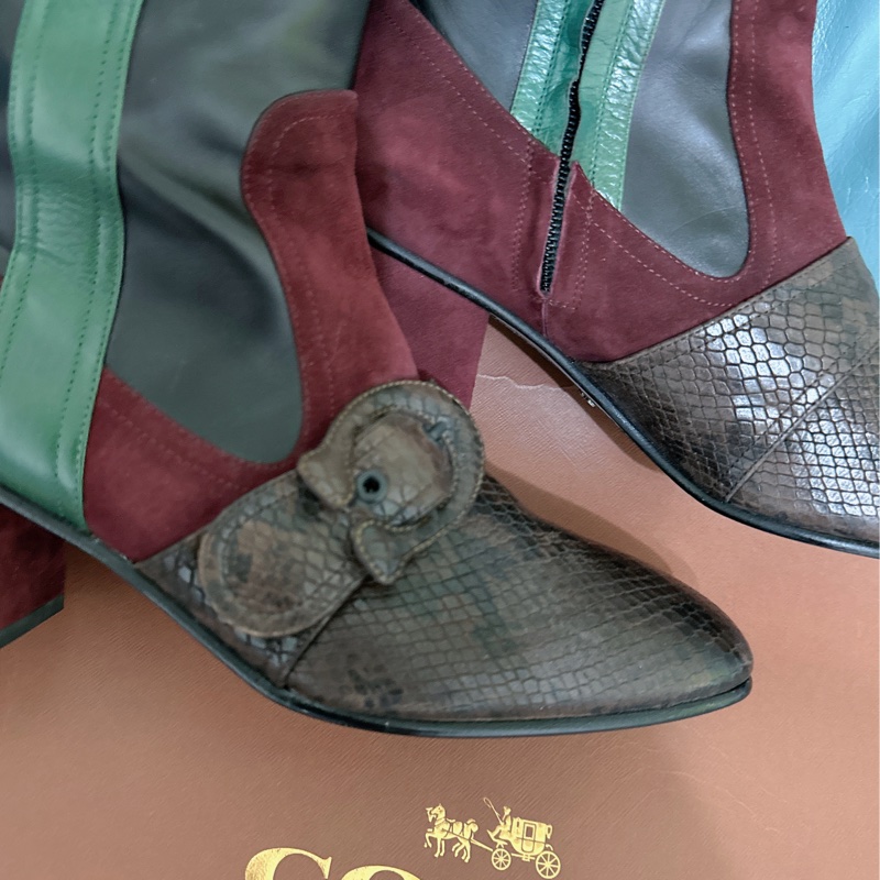 二手Coach 長筒靴子（原價25000元）-14