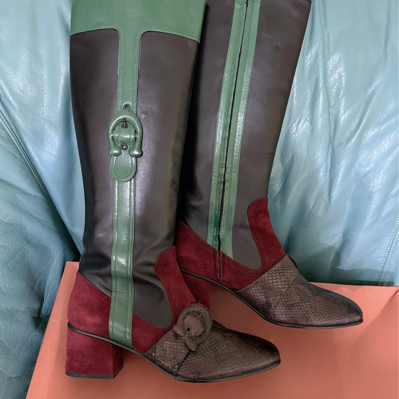 二手Coach 長筒靴子（原價25000元）-15