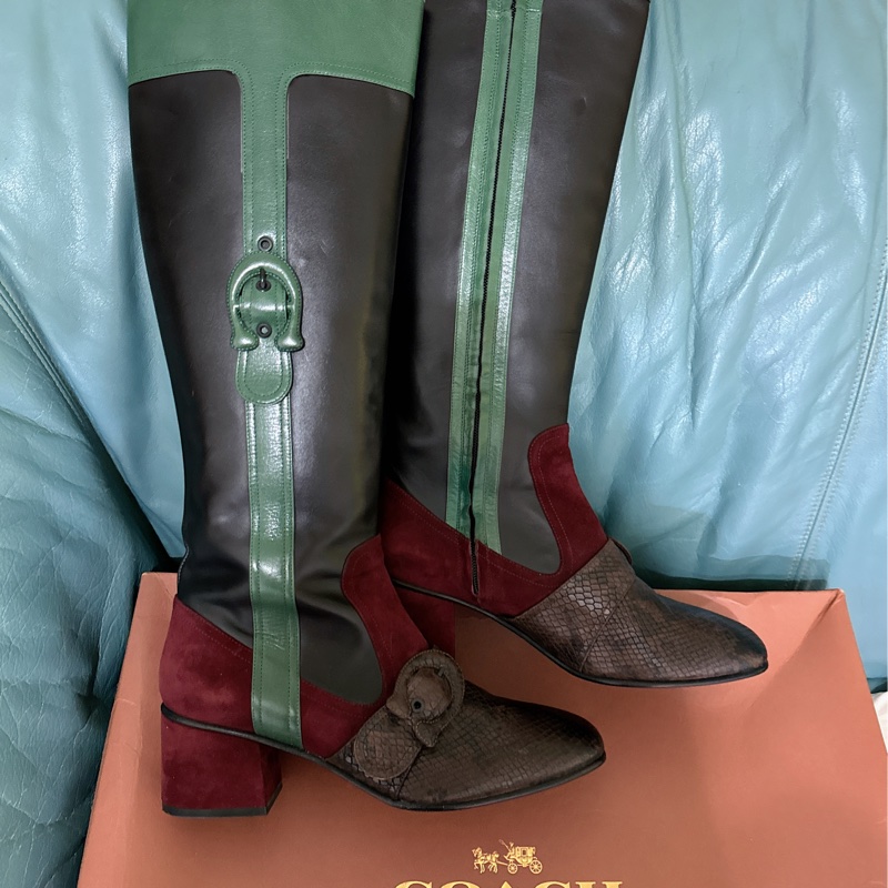 二手Coach 長筒靴子（原價25000元）-17