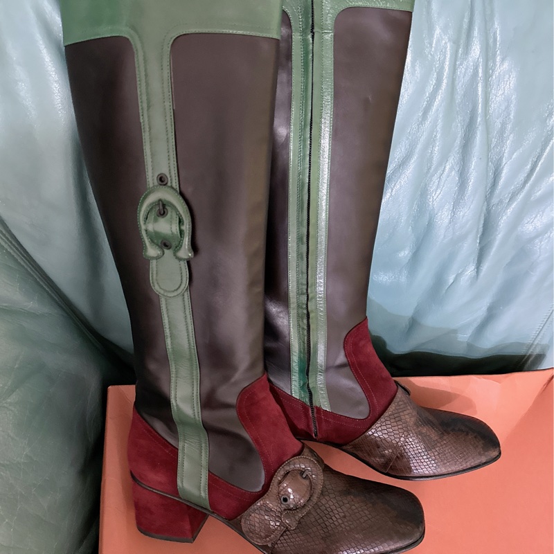 二手Coach 長筒靴子（原價25000元）-18