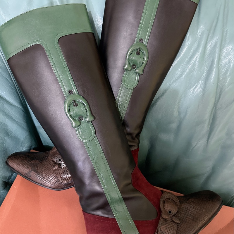 二手Coach 長筒靴子（原價25000元）-19