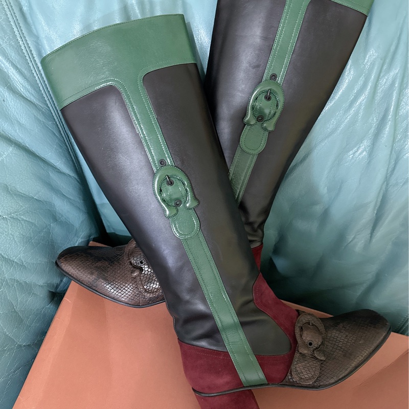 二手Coach 長筒靴子（原價25000元）-20