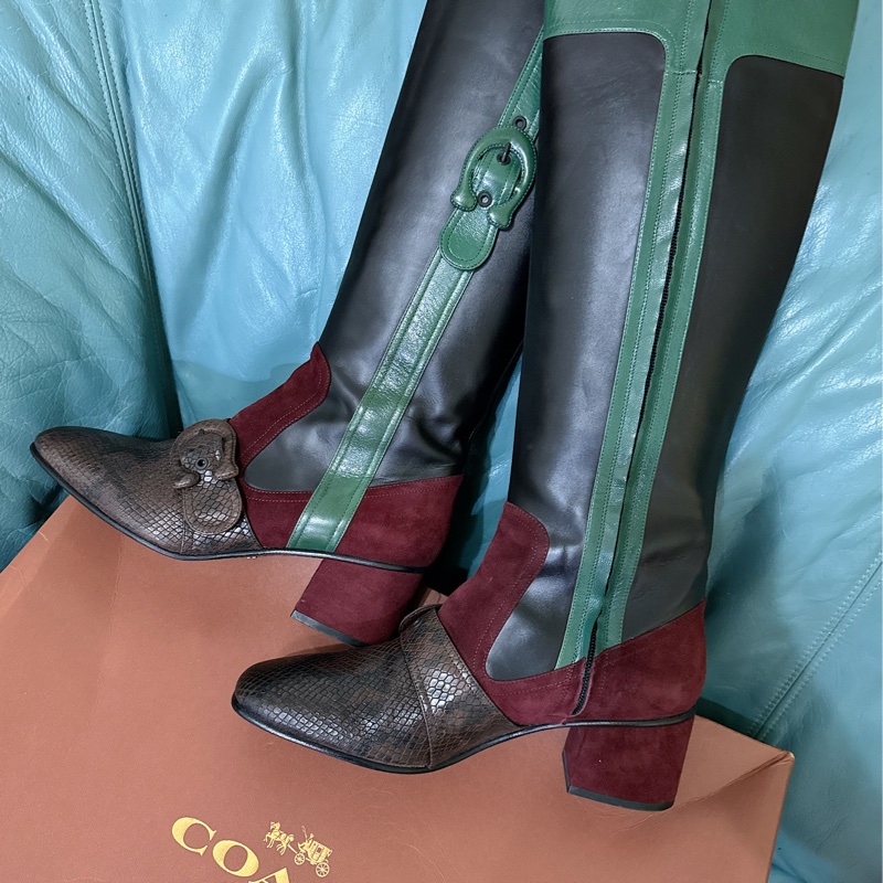 二手Coach 長筒靴子（原價25000元）-22