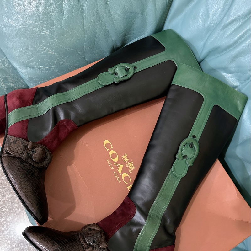二手Coach 長筒靴子（原價25000元）-28
