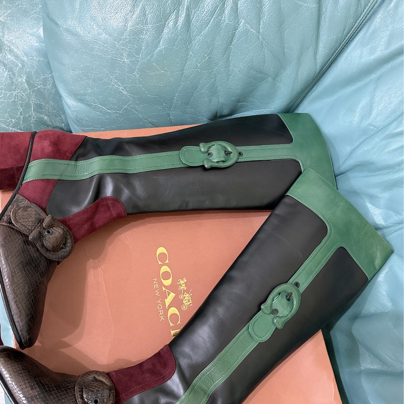二手Coach 長筒靴子（原價25000元）-31