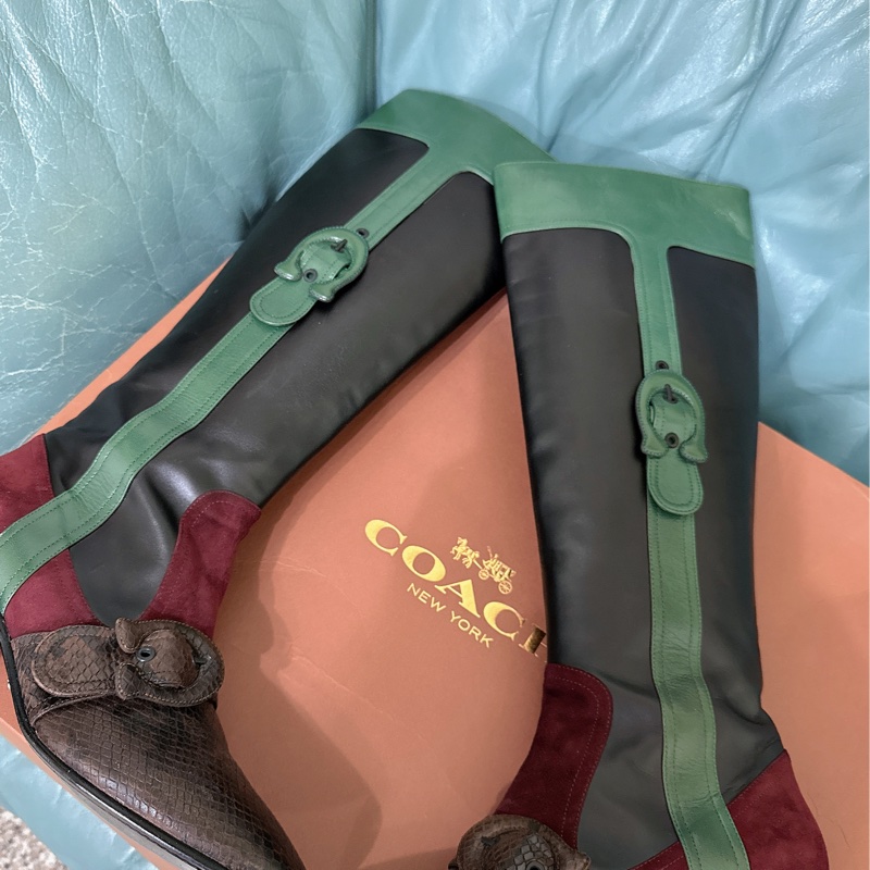 二手Coach 長筒靴子（原價25000元）-32