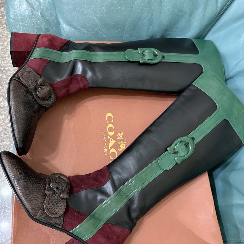 二手Coach 長筒靴子（原價25000元）-33