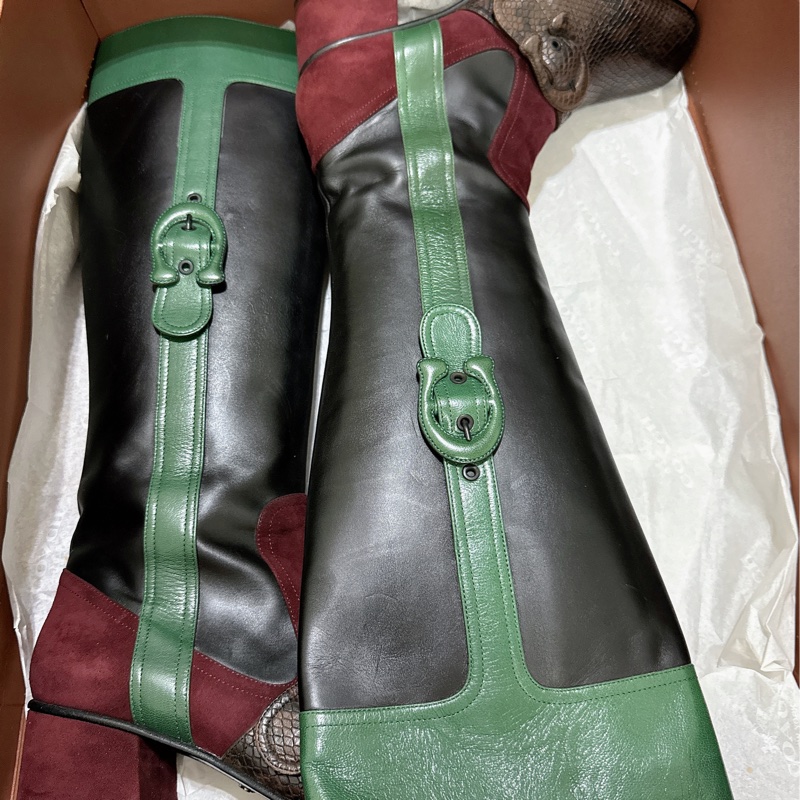 二手Coach 長筒靴子（原價25000元）-34