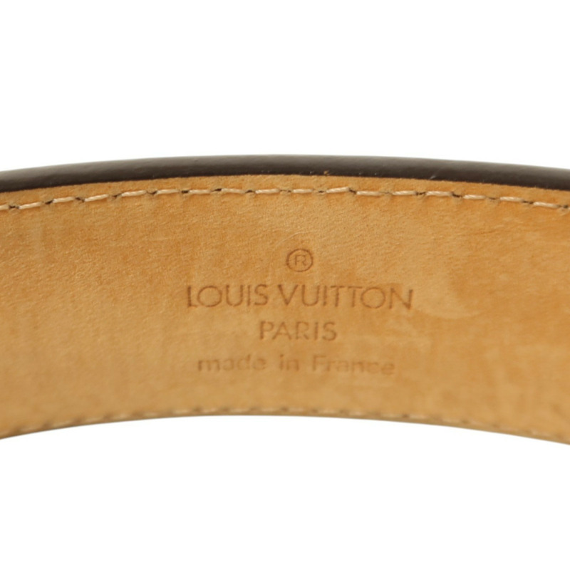 LOUIS VUITTON Monogram Santur Carre Belt 85cm金扣腰帶-3