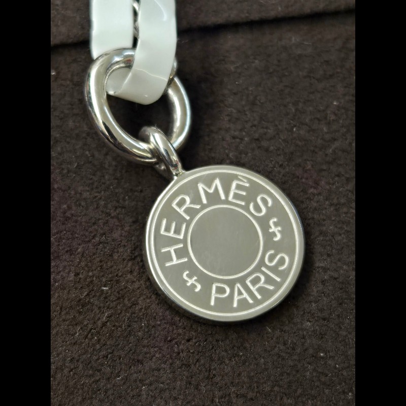 (全新品)愛馬仕純銀項鍊-6