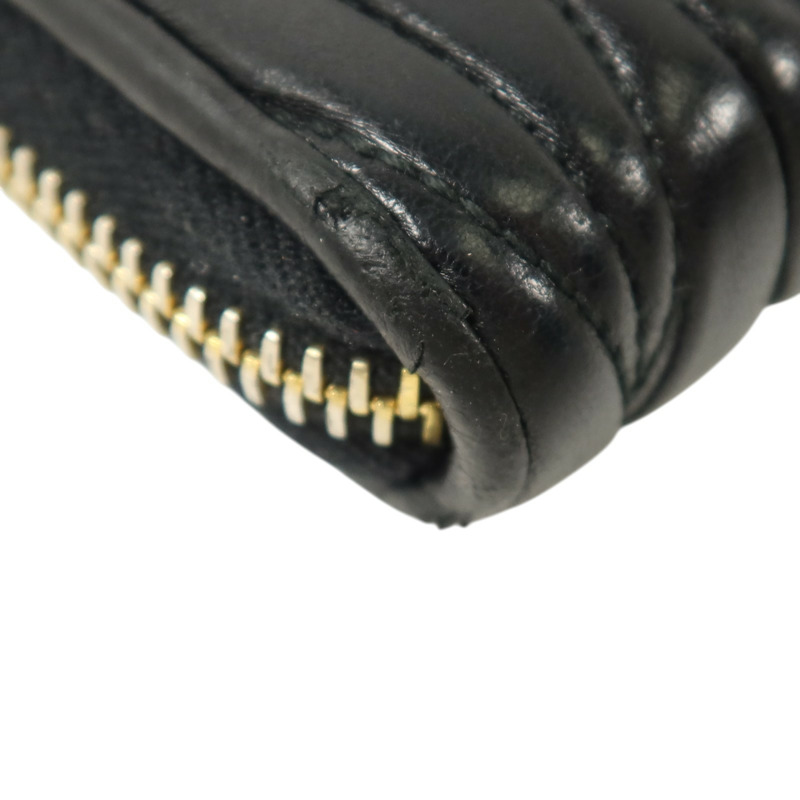 Miu Miu 羊皮皮革Zipper Long Wallet金扣長錢包-11