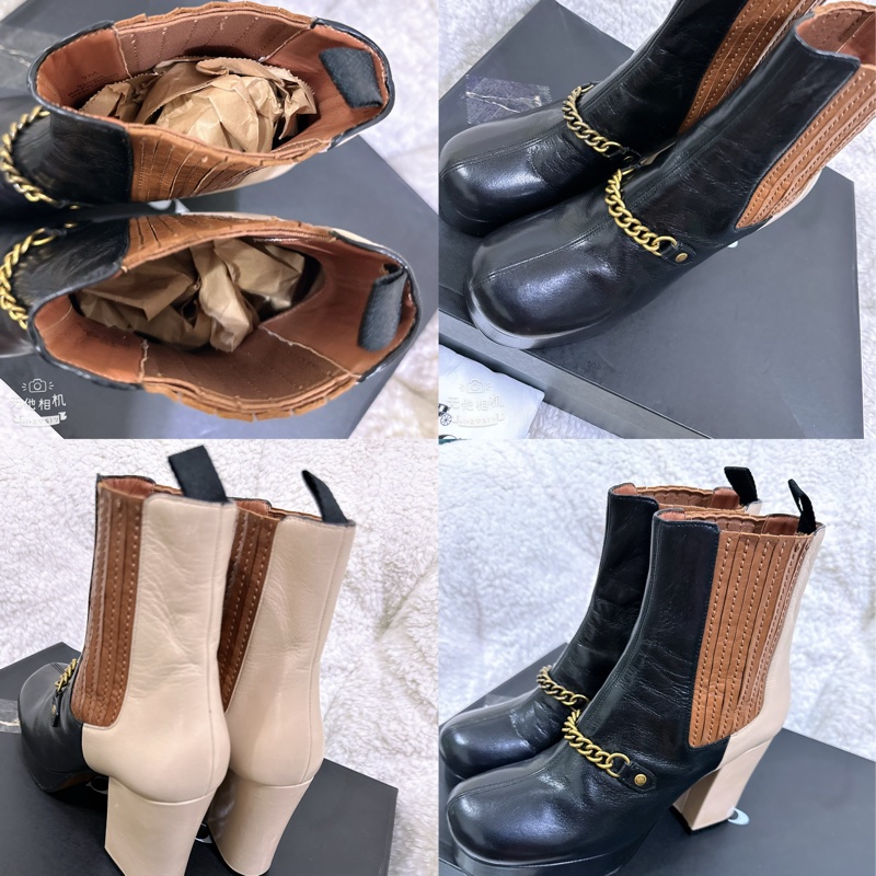 未使用coach 短筒靴（原價14300元）-4