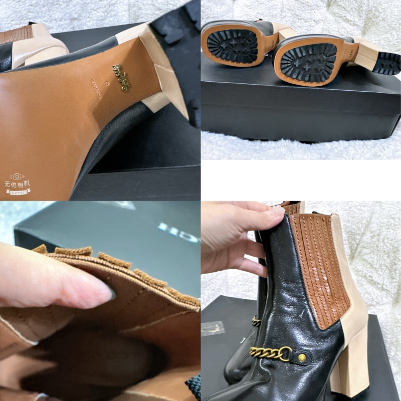 未使用coach 短筒靴（原價14300元）-6