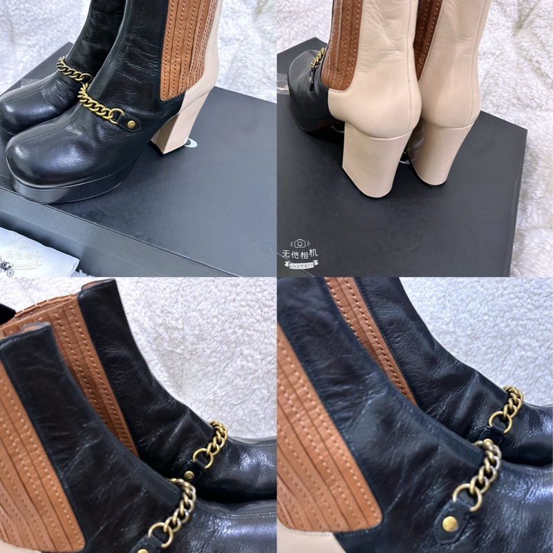 未使用coach 短筒靴（原價14300元）-8