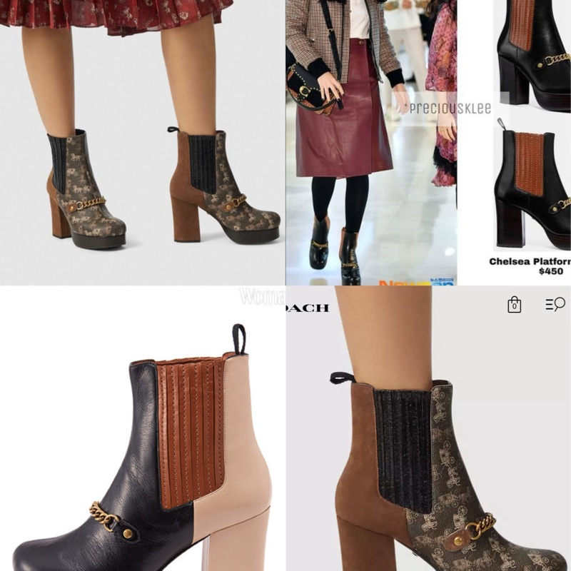 未使用coach 短筒靴（原價14300元）-10