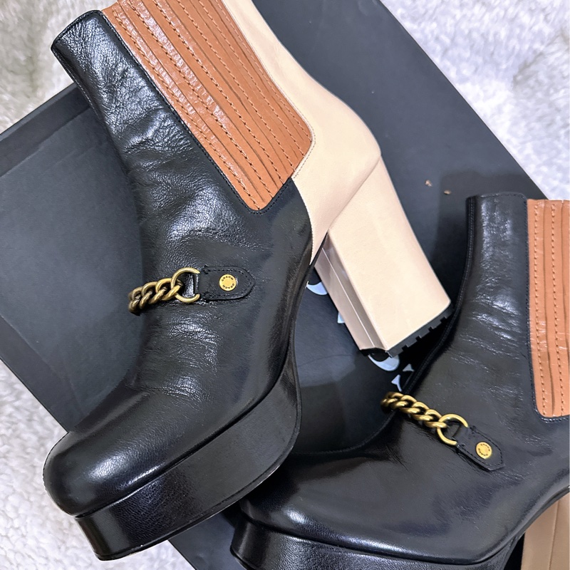 未使用coach 短筒靴（原價14300元）-22