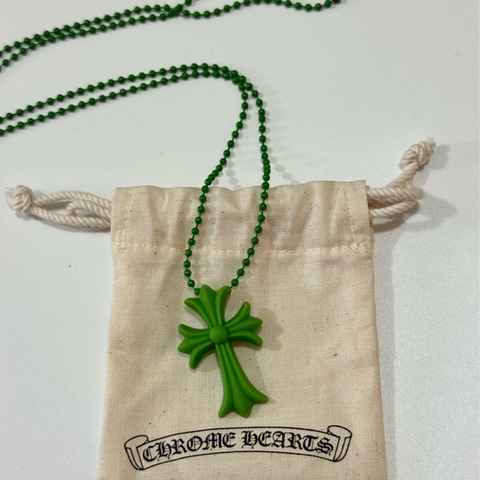 Chrome Hearts Silichrome Necklace 💚 克羅心