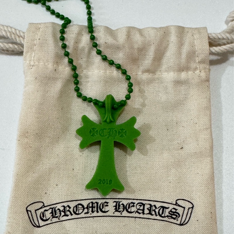 Chrome Hearts Silichrome Necklace 💚-3