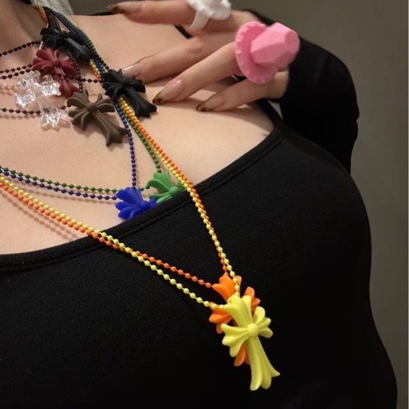 Chrome Hearts Silichrome Necklace 💚-4