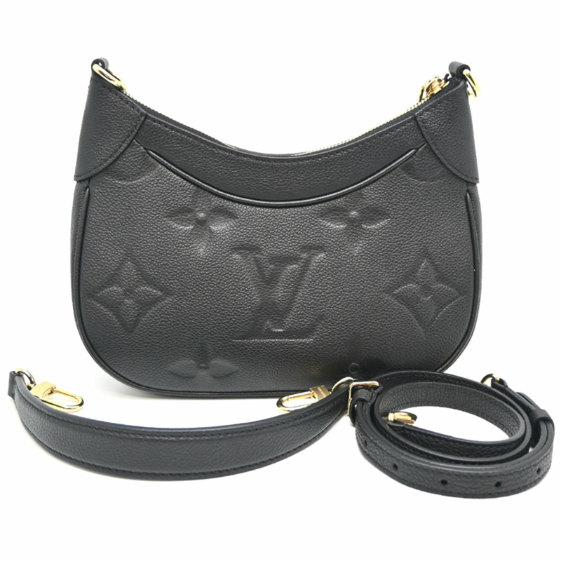 路易威登 Bagatelle NM 女士單肩包 M46002（已停產）Monogram Empreinte 黑色-0
