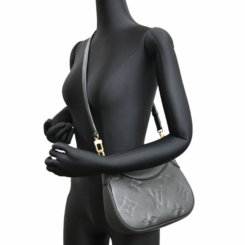 路易威登 Bagatelle NM 女士單肩包 M46002（已停產）Monogram Empreinte 黑色-7