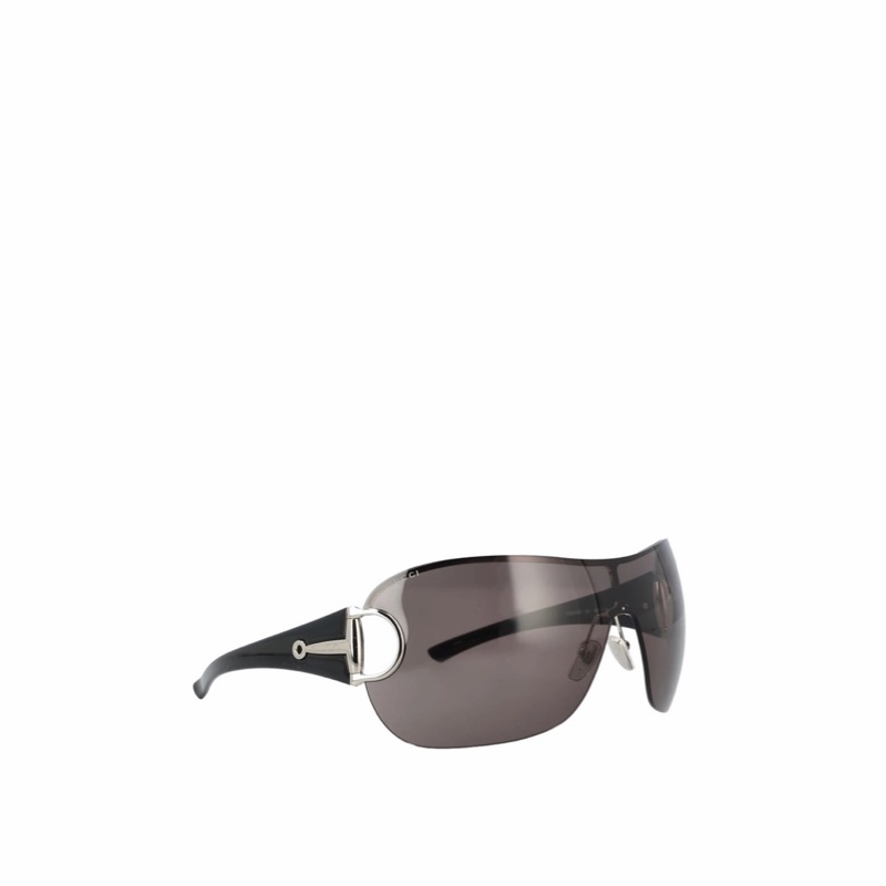 Gucci 女士 無框面罩太陽鏡均碼碼鏡腿長: 11cm-4