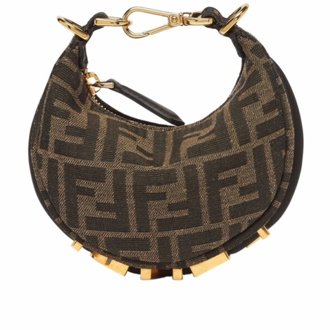 Fendi 女士 徽標手拿包均碼碼16.5cm*5cm*14cm