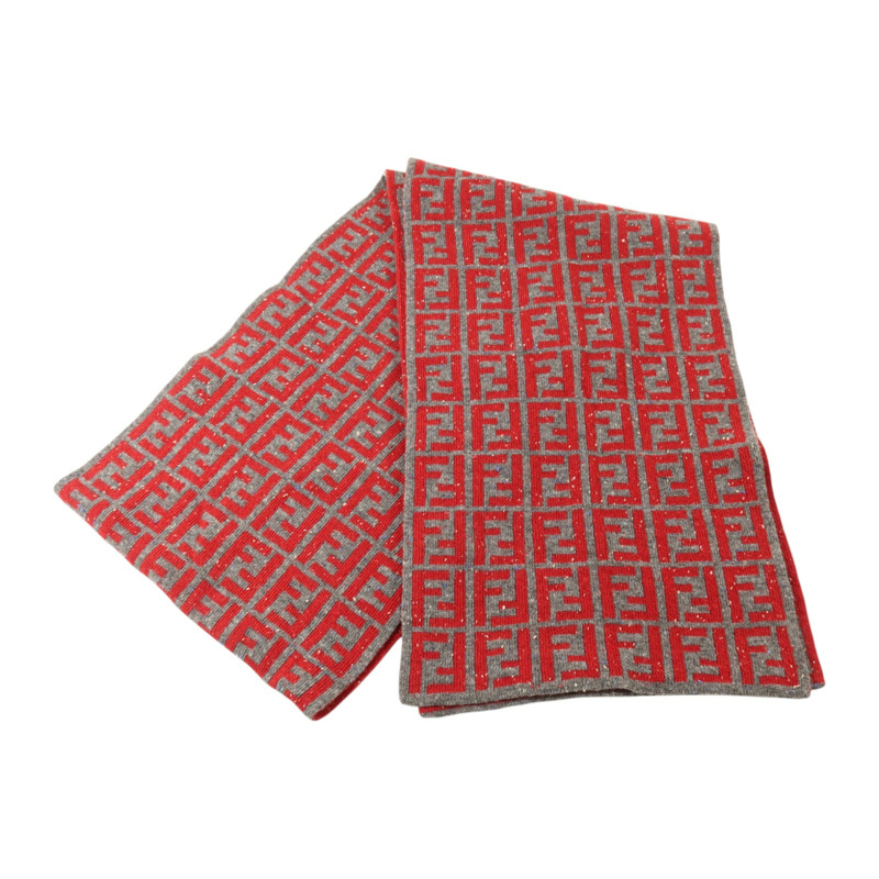 FENDI 羊毛Scarf圍巾-4