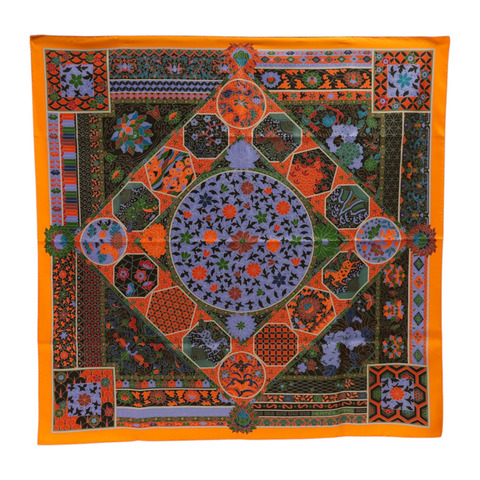 HERMES 絲質Scarf 90x90絲巾