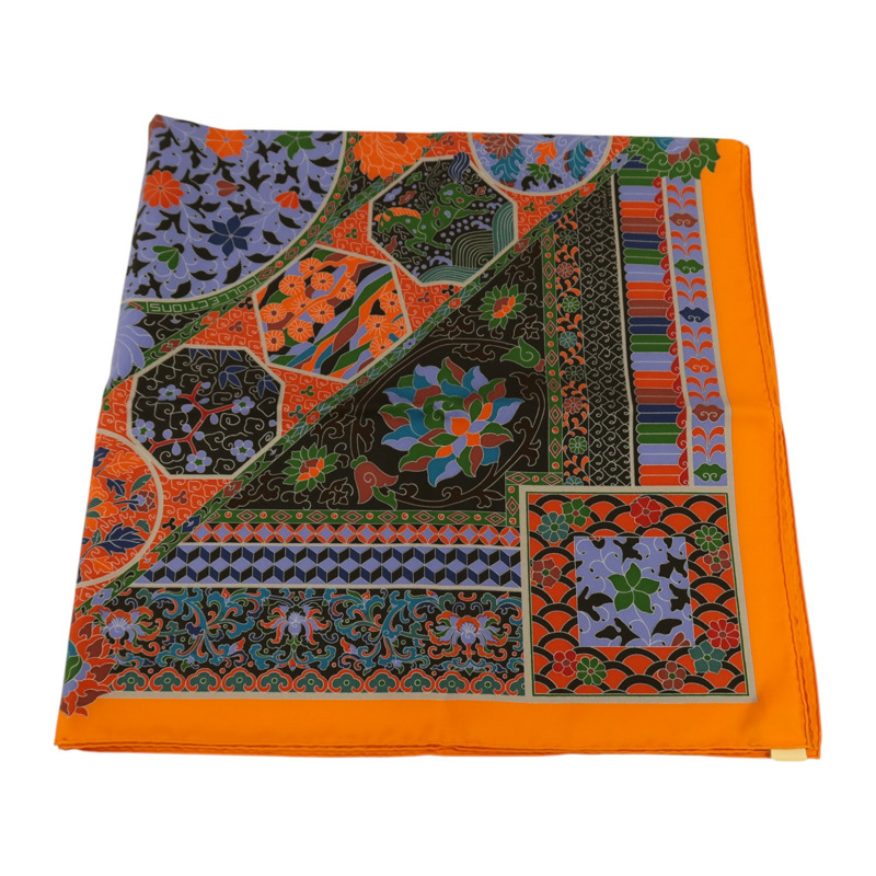 HERMES 絲質Scarf 90x90絲巾-2