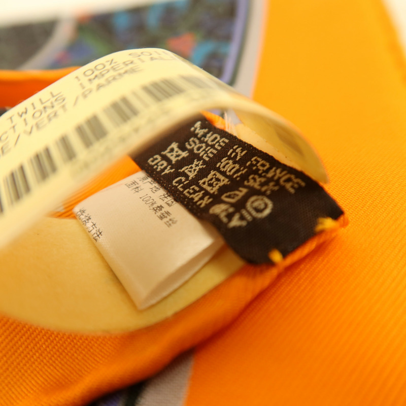 HERMES 絲質Scarf 90x90絲巾-7