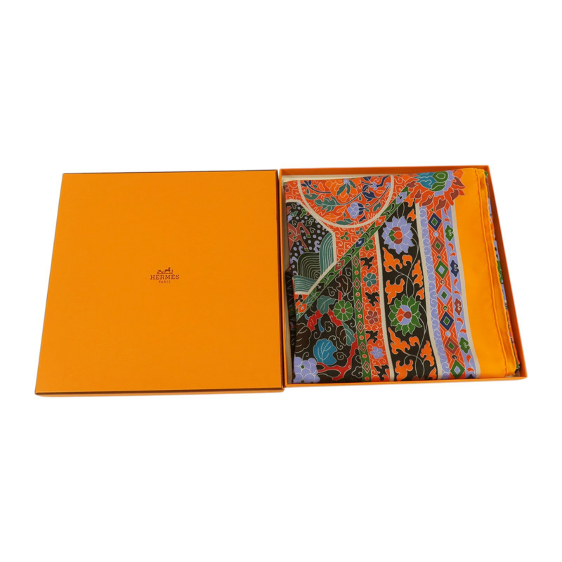 HERMES 絲質Scarf 90x90絲巾-8