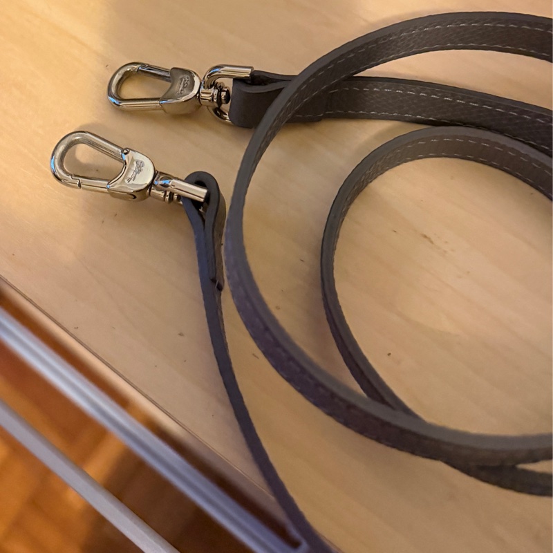 Longchamp Le Roseau 竹節小牛皮包S（斑鳩灰）-5