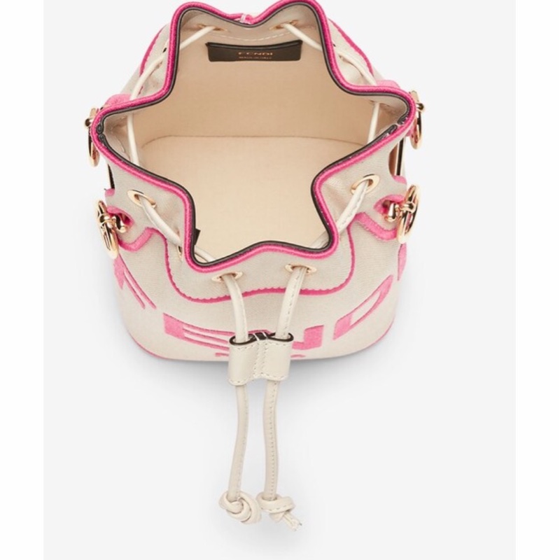 Fendi 女士 刺繡水桶單肩包均碼碼18 X 10 X 12 CM-1