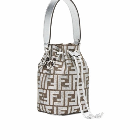 Fendi 女士 小號 Mon Tresor 水桶單肩包均碼碼MINI、12cm*10cm*18cm