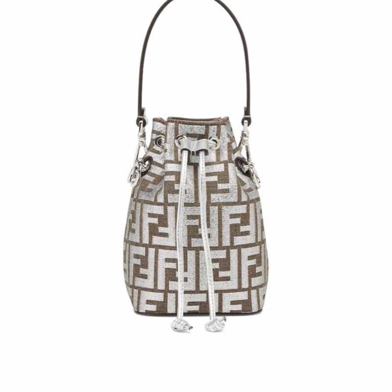Fendi 女士 小號 Mon Tresor 水桶單肩包均碼碼MINI、12cm*10cm*18cm-2