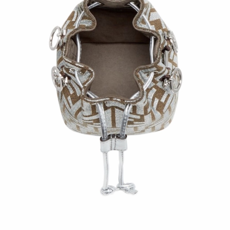 Fendi 女士 小號 Mon Tresor 水桶單肩包均碼碼MINI、12cm*10cm*18cm-3