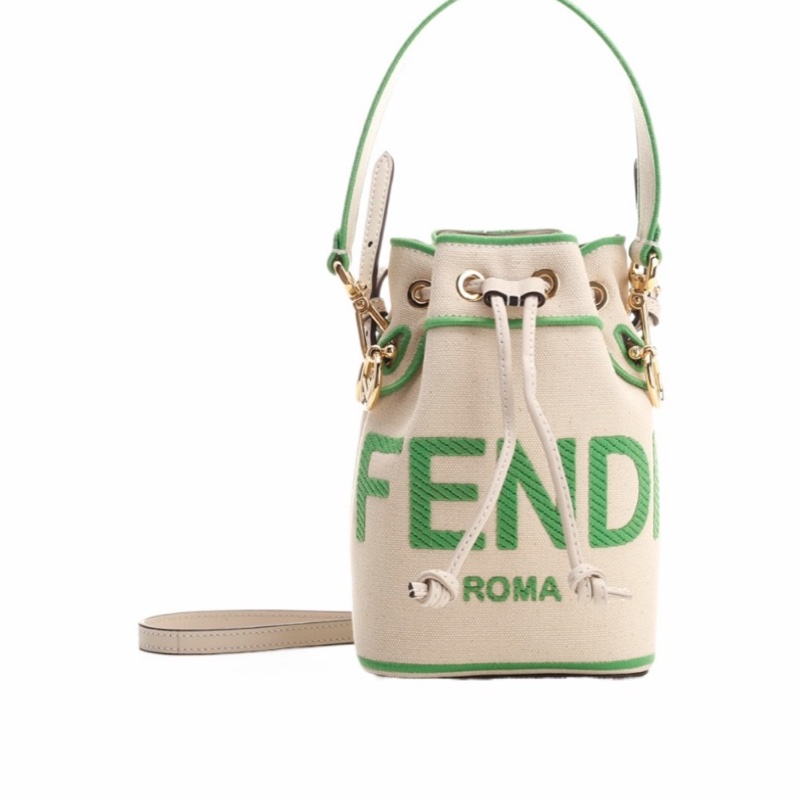 Fendi 女士 小號Mon Tresor水桶單肩包均碼碼小號、12cm*10cm*18cm-3