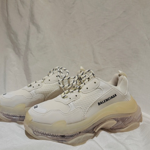 巴黎世家triple s水晶底老爹鞋38