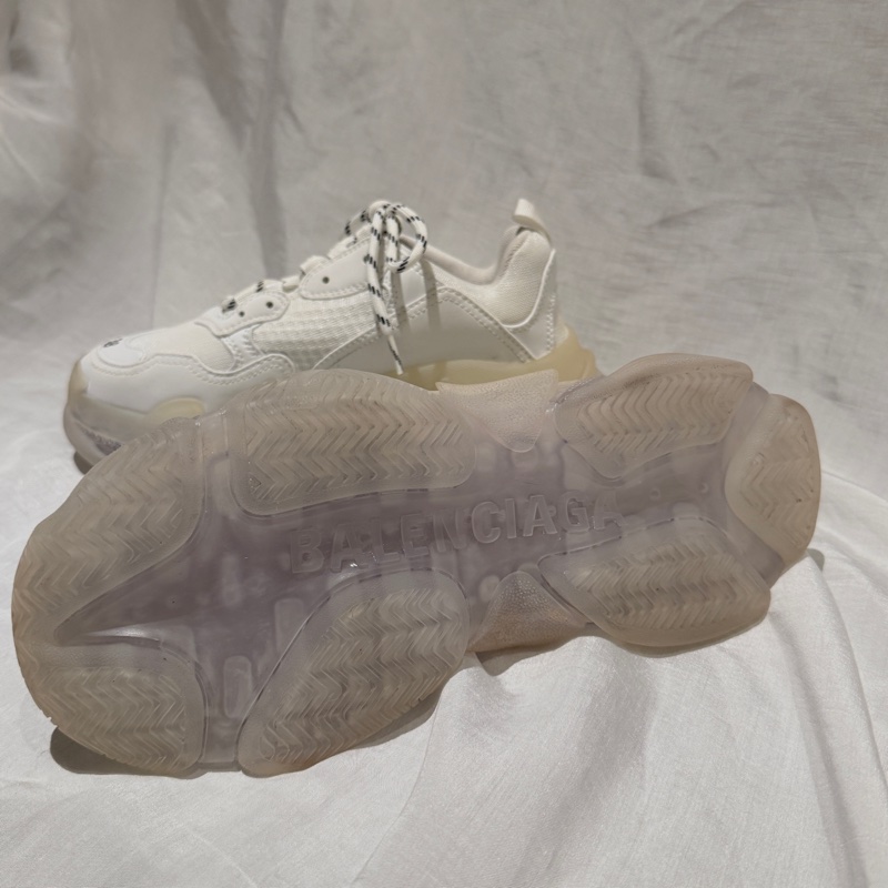 巴黎世家triple s水晶底老爹鞋38-5