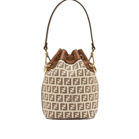 Fendi 女士 Mon Tresor水桶單肩包均碼碼MINI、12cm*10cm*18cm