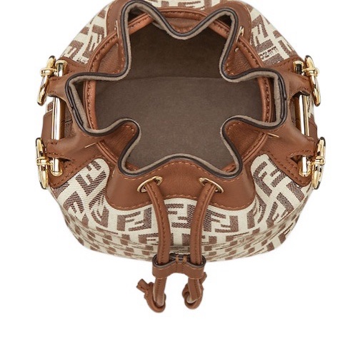 Fendi 女士 Mon Tresor水桶單肩包均碼碼MINI、12cm*10cm*18cm-1