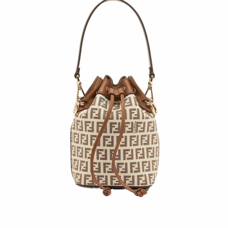 Fendi 女士 Mon Tresor水桶單肩包均碼碼MINI、12cm*10cm*18cm-3