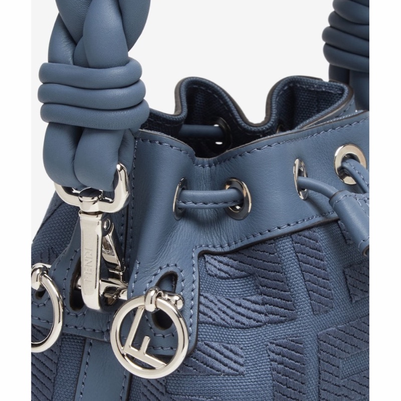 Fendi 女士 小號 Mon Tresor 水桶手提包均碼碼12cm*10cm*18cm-3