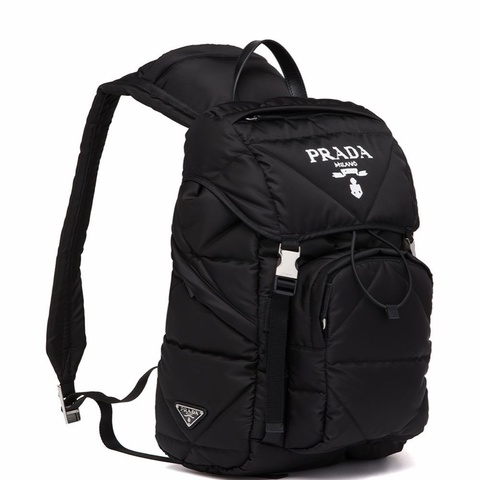 Prada 男士 logo標牌雙肩包均碼碼27X17X45CM