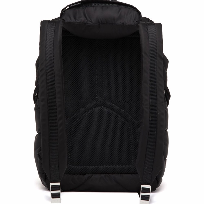 Prada 男士 logo標牌雙肩包均碼碼27X17X45CM-2